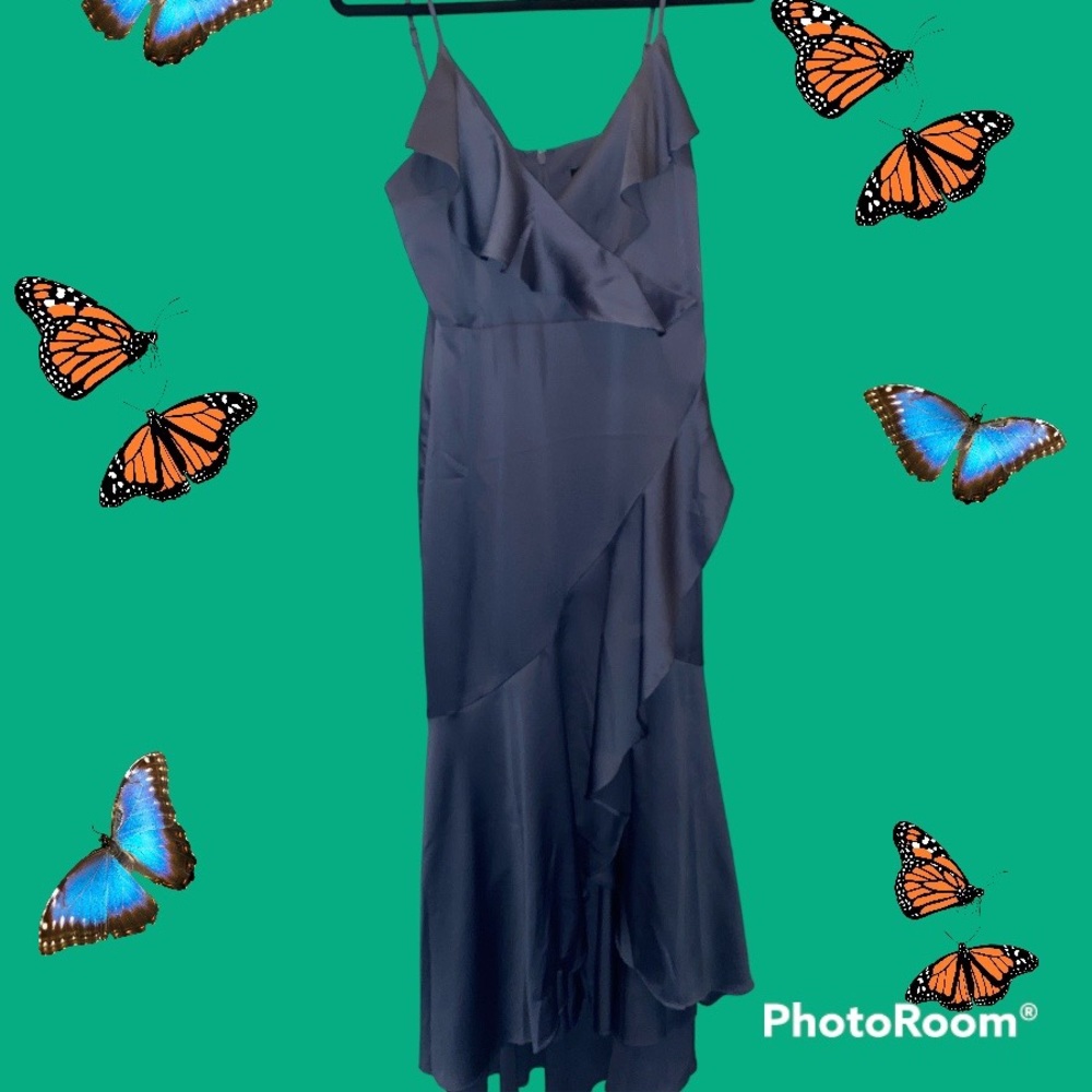 Express blue dress